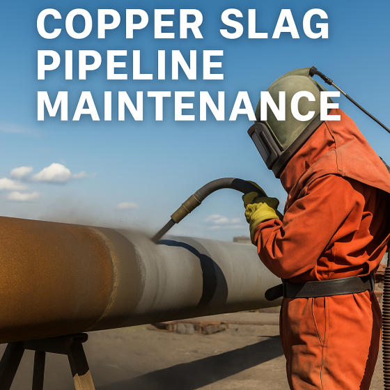 Copper Slag Abrasive for oil & gas projects